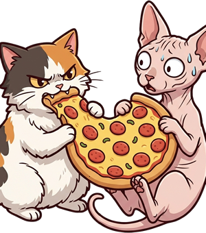 Hangry Kitties Share Share
